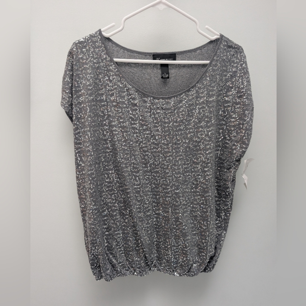 INC sequin blouse